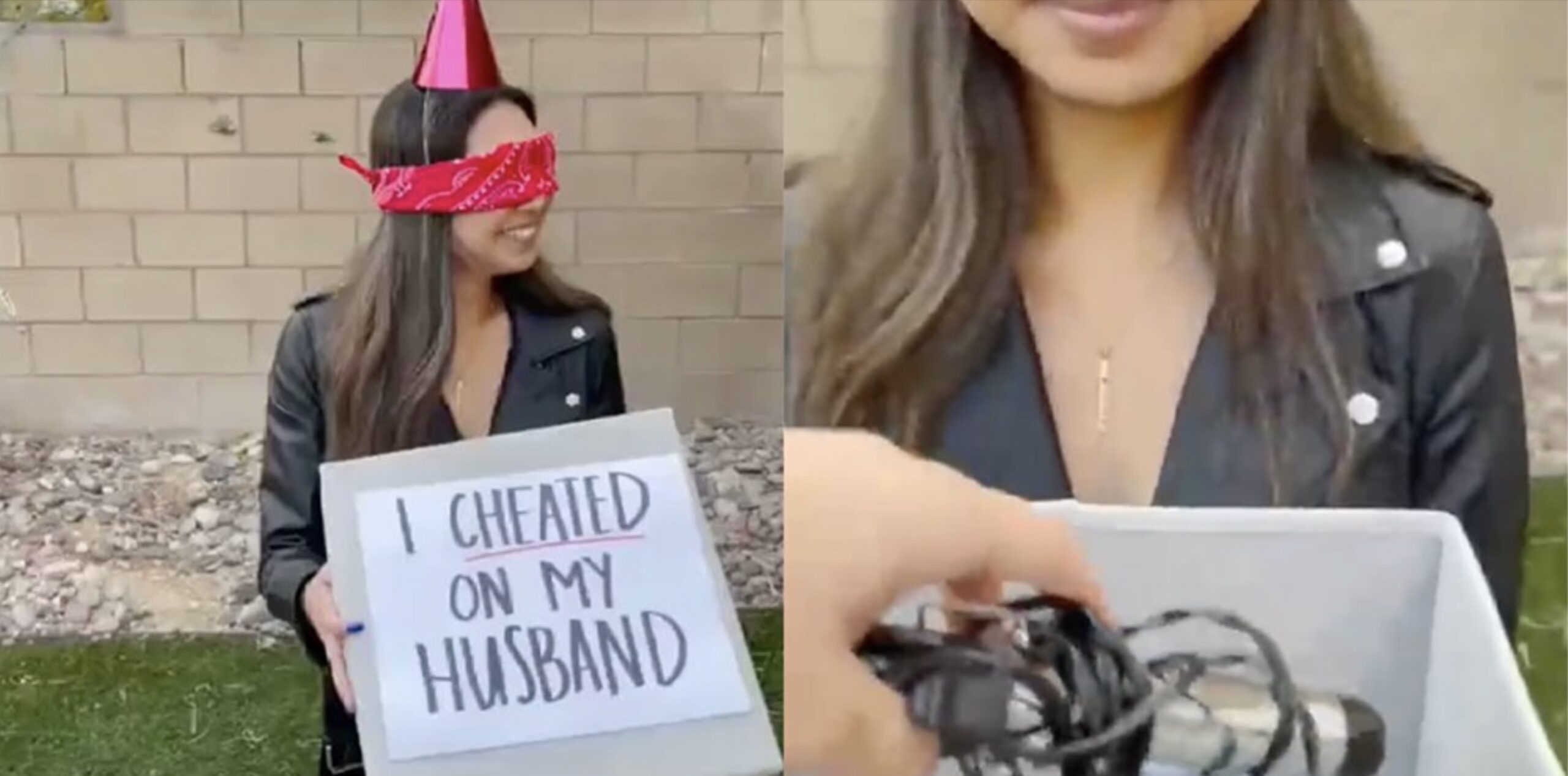 Video: Man zet zijn vrouw die vreemdgaat met zijn broer keihard op…
