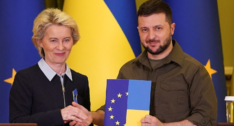 Oekraine optimistisch over kandidaat-lidmaatschap Europese Unie