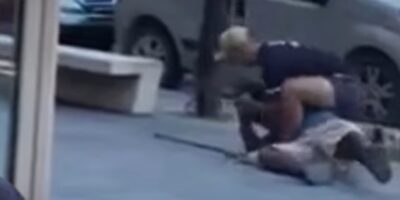 Schokkende video: Straatverkoper doodgeslagen