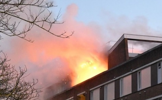 Schokkend: Asielzoekers staken azc Middelburg zelf in brand