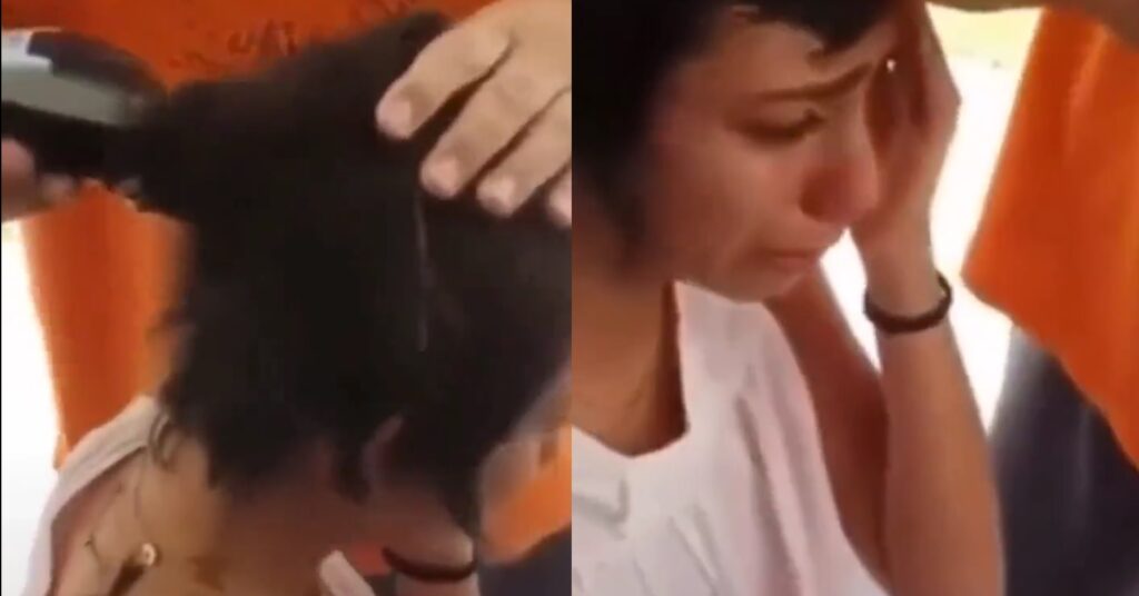 Vader straft dochter die kankerpatiëntje uitlacht en scheert haar kaal