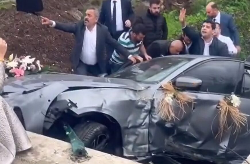 Turkse bruiloft verpest: bestuurder huurauto kan niet rijden