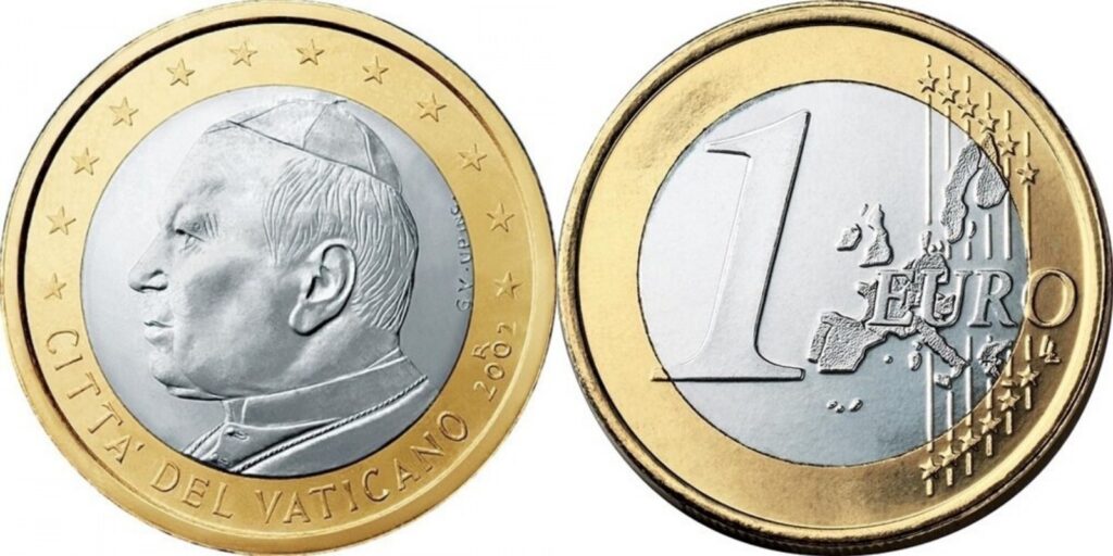 zeldzame 1-euromunten
